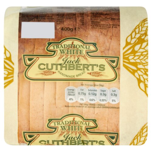 Cuthberts Sliced Half Pan (400 g)