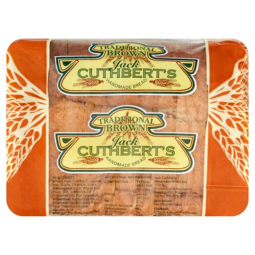 Cuthberts Sliced Brown Half Pan (400 g)
