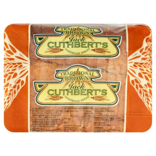 Cuthberts Sliced Brown Half Pan (400 g)