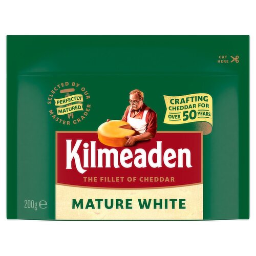 Kilmeaden Mature White Cheddar  (200 g)