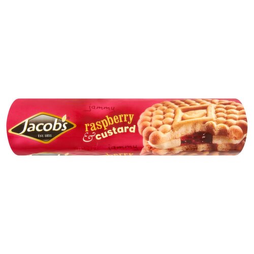 Jacob's Raspberry & Custard Biscuits (200 g)