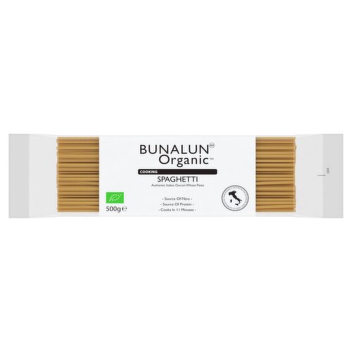 Bunalun Organic Spaghetti  (500 g)