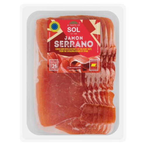 A Taste of Sol Serrano Ham Slices (100 g)