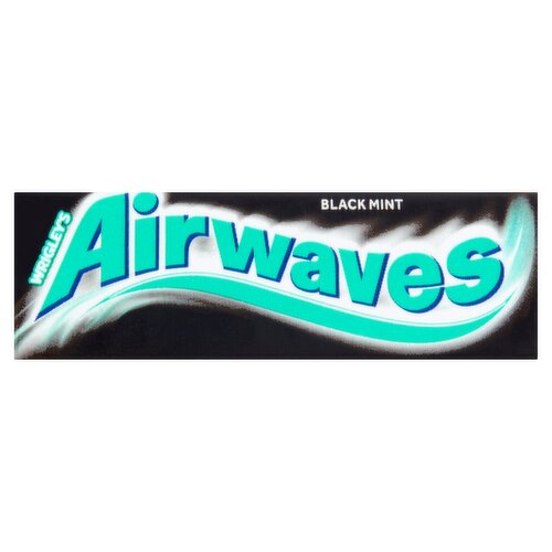 Wrigleys Airwaves Black Mint Sugarfree Gum 10 Pack (14 g)