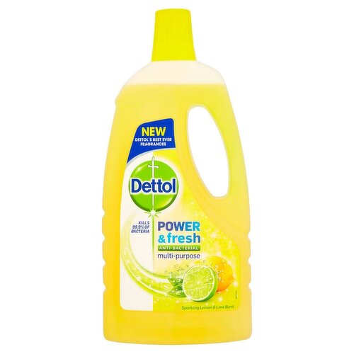 Dettol Power & Fresh Lemon & Lime (1 L)