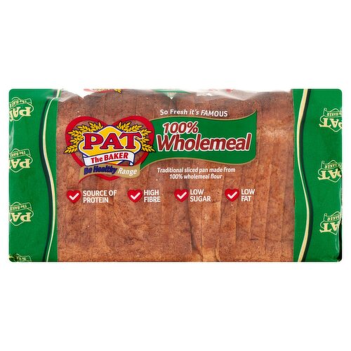 Pat The Baker Wholemeal Pan (800 g)