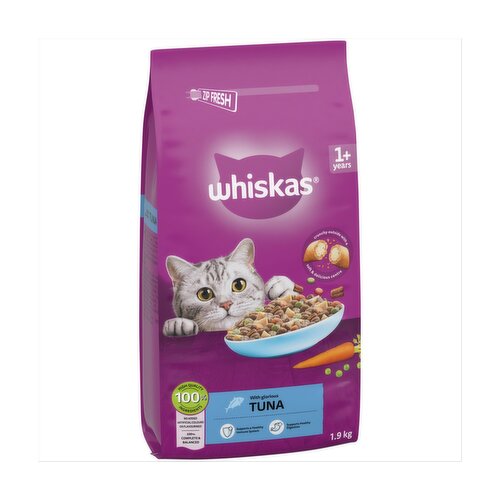 Whiskas Complete Tuna 1+ Years Cat Food (1.9 kg)