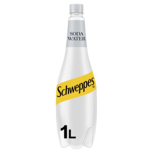 Schweppes Soda Water Bottle (1 L)