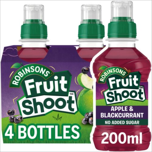 Robinsons Fruit Shoot Apple & Blackcurrant 4 Pack (200 ml)