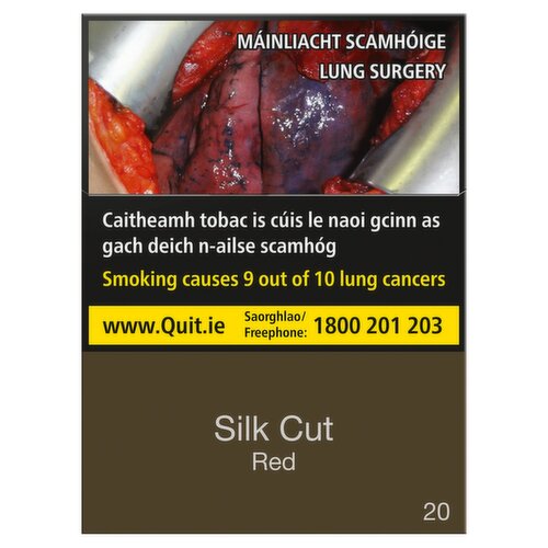 Silk Cut Red Cigarettes (20 Pack)