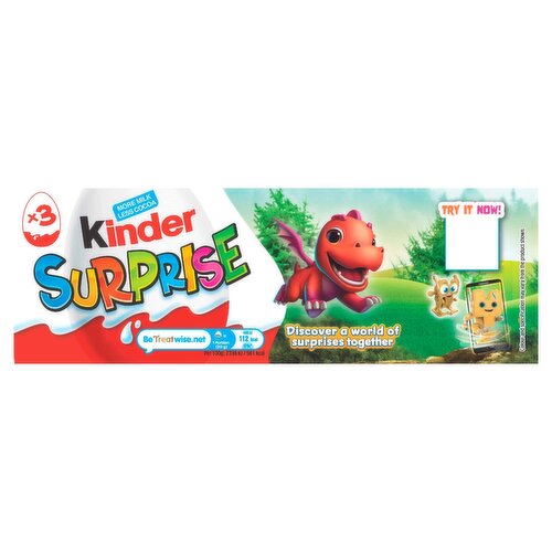 Kinder Chocolate Surprise 3 Pack (60 g)