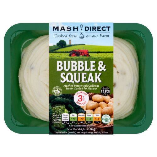 Mash Direct Gluten Free Bubble & Squeak (400 g)