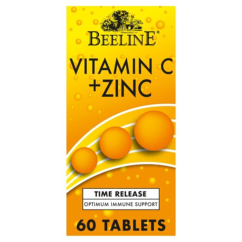 BeeLine Vitamin C & Zinc Tablets (60 Piece)