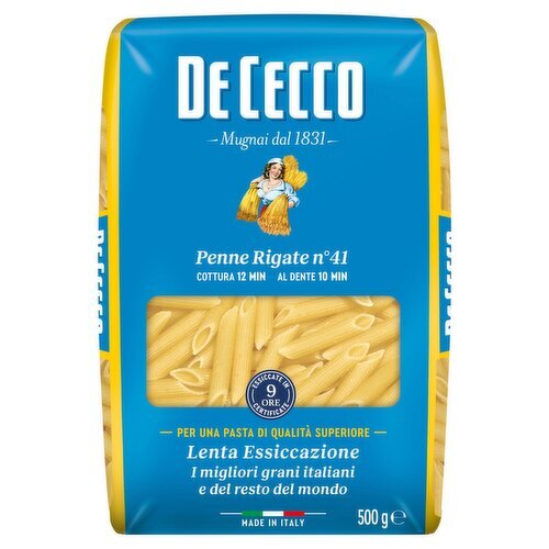 De Cecco Pasta Penne Rigate (500 g)