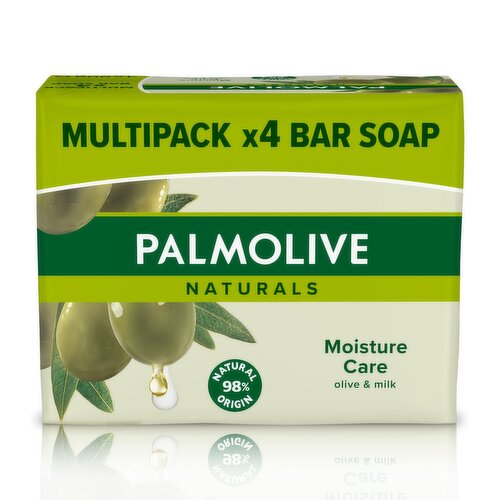 Palmolive Moisture Care Bar Soap 4 Pack (90 g)