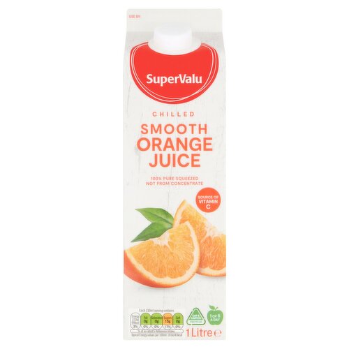 SuperValu Chilled Not From Concentrate OJ Smooth (1 L)