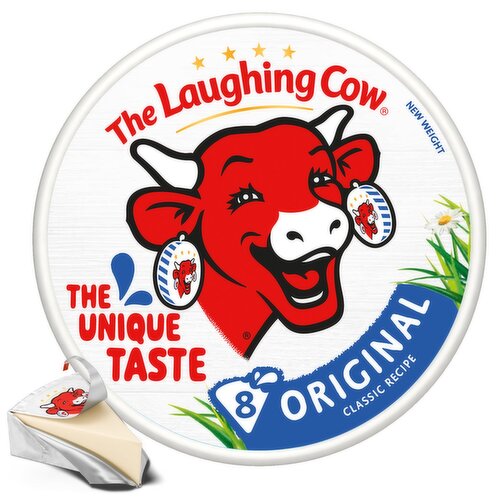 The Laughing Cow Original Cheese Spread Wedges 8 Pack (15 g)