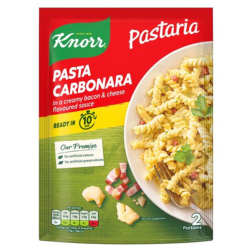 Knorr Pastaria Pasta Carbonara 2 Portions (155 g)