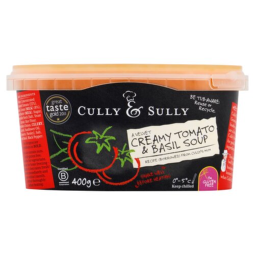 Cully & Sully Tomato & Basil Soup (400 g)