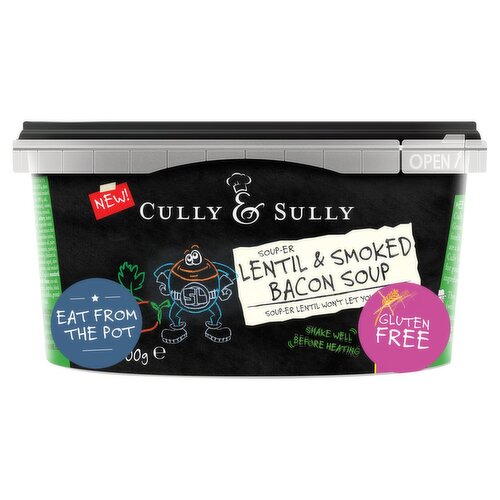 Cully & Sully Lentil & Smoked Bacon Soup (400 g)