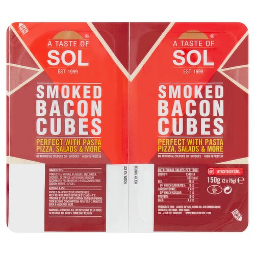 A Taste of Sol Cooked Bacon Strips (150 g)