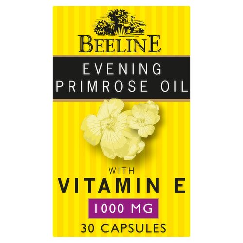 BeeLine Evening Primrose Oil With Vitamin E Capsules (30 Piece)