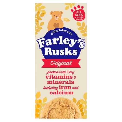 Farley's Rusks Original 6 Months + 9 Pack (150 g)