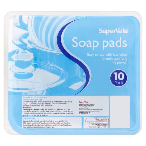 SuperValu Soap Pads (10 Piece)