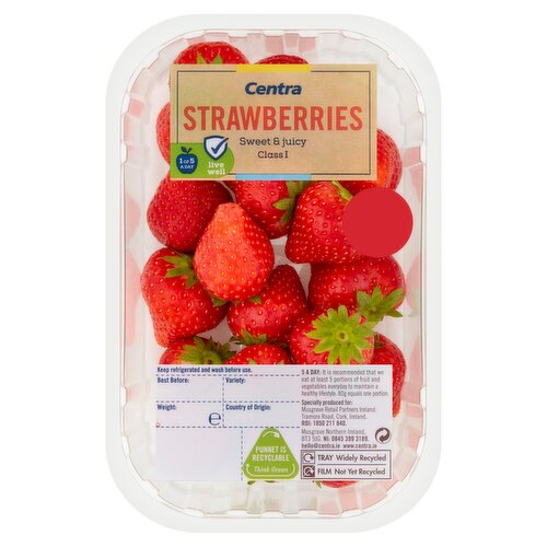 Centra Import Strawberry Punnet (227 g)