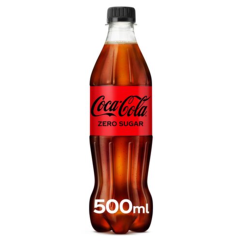 Coca-Cola Zero Sugar Bottle (500 ml)