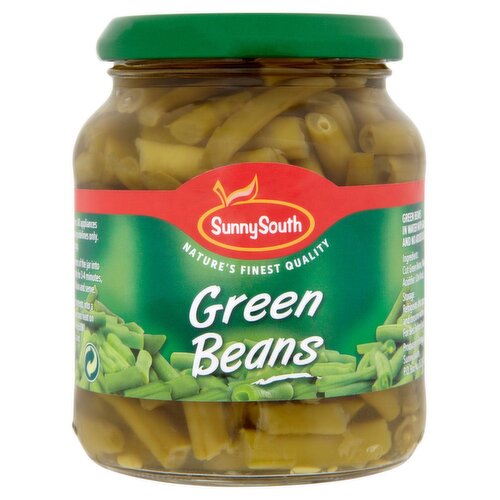Sunny South Cut Green Beans In Jars  (340 g)