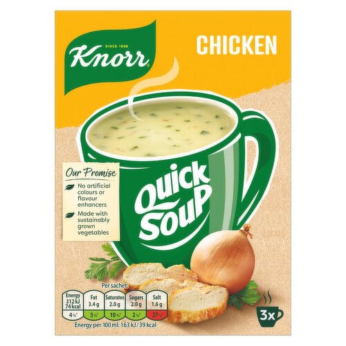 Knorr Quick Soup Chicken 3 Portions (51 g)