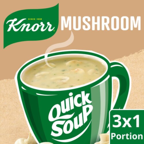 Knorr Quick Soup Mushroom 3 Pack (45 g)