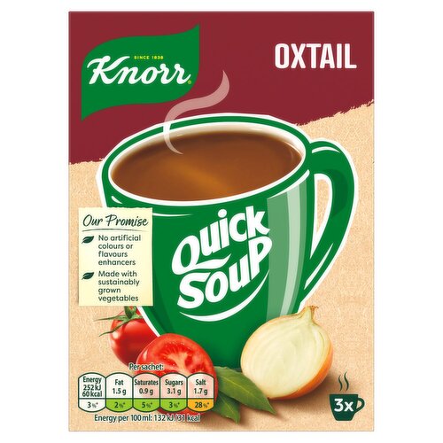 Knorr Quick Soup Oxtail 3 Portions (48 g)