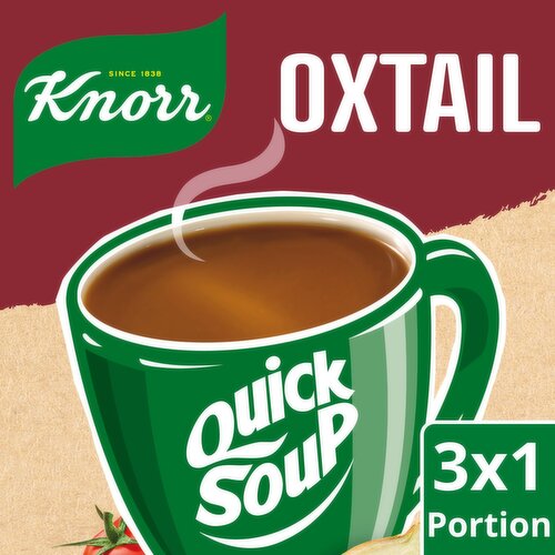 Knorr Quick Soup Oxtail 3 Portions (42 g)