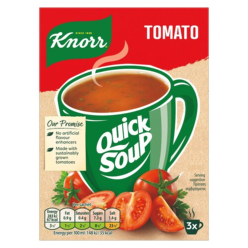 Knorr Quick Soup Tomato 3 Portions (60 g)