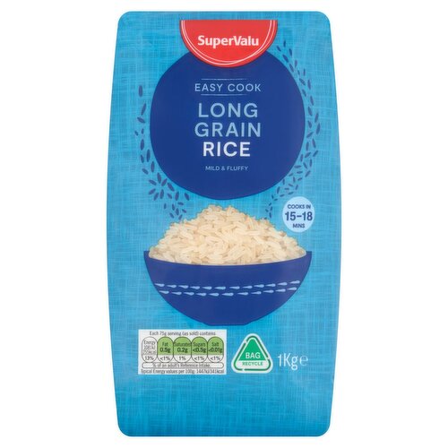 SuperValu Easy Cook Long Grain Rice (1 kg)