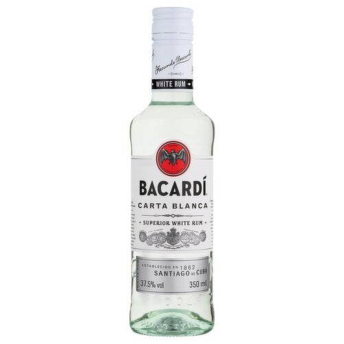 Bacardi Carta Blanca Rum (35 cl)