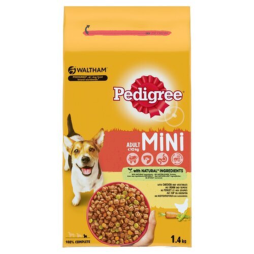 Pedigree Complete Chicken & Vegetable Small Dog Food (1.4 kg)