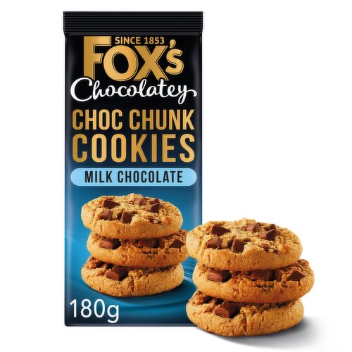 Fox's Fabulous Milk Chocolate Cookies (180 g)