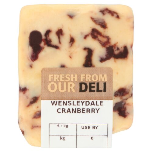 Wensleydale With Cranberry (1 kg)