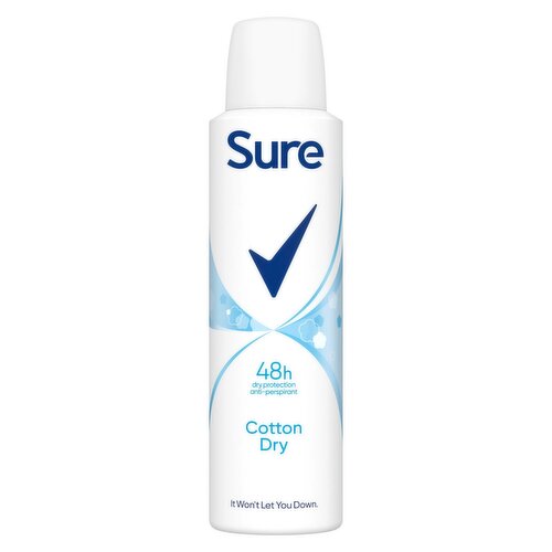 Sure Women Cotton Dry Anti-perspirant Deodorant (150 ml)