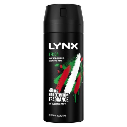 Lynx Africa 48 hour Deodorant Body Spray (150 ml)