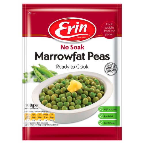 Erin No Soak Marrowfat Peas (100 g)