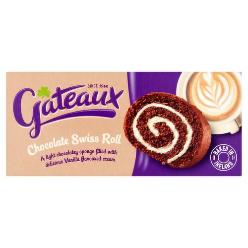 Gateaux Chocolate Swiss Roll  (195 g)