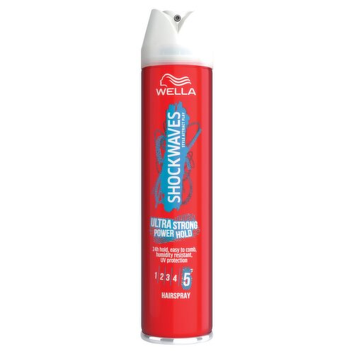 Shockwaves Ultra Strong Power Hold Hairspray (250 ml)