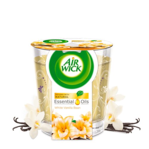 Airwick White Vanilla Bean Candle (1 Piece)