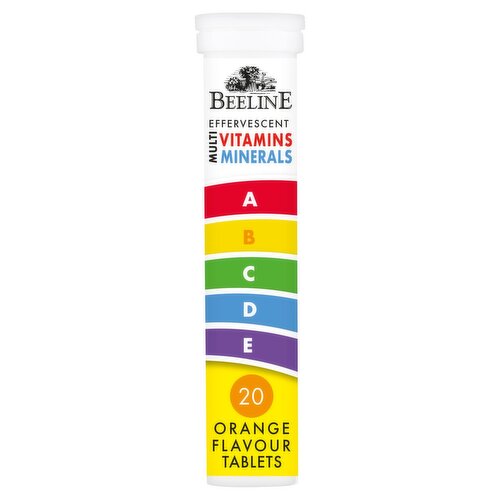 BeeLine Complete Multivitamins & Mineral Effervescent Tablets (20 Piece)