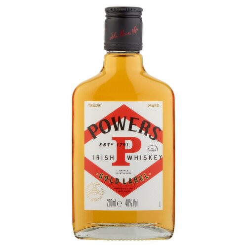 Powers Gold Label Irish Whiskey (20 cl)