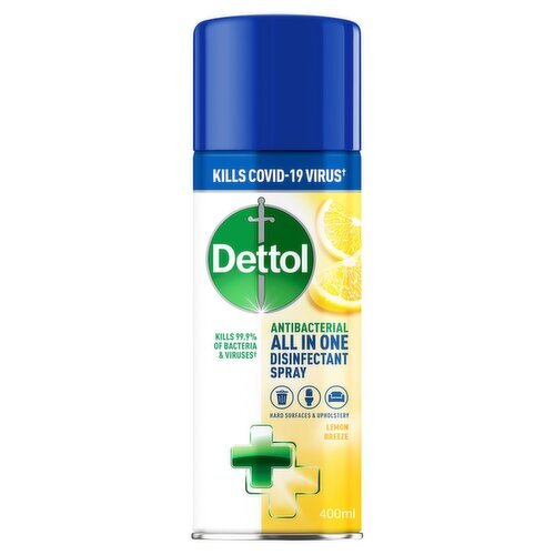 Dettol Lemon Antibacterial Disinfectant Spray  (400 ml)